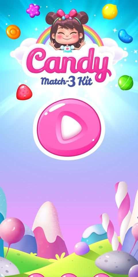 Candy Match 3 kit screenshot 5