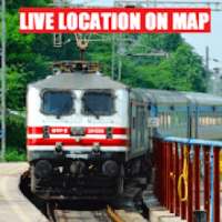 Live Location on Map - Indian Railway