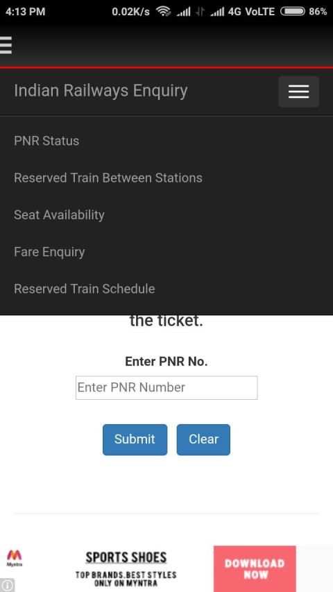 Live Location on Map - Indian Railway screenshot 2