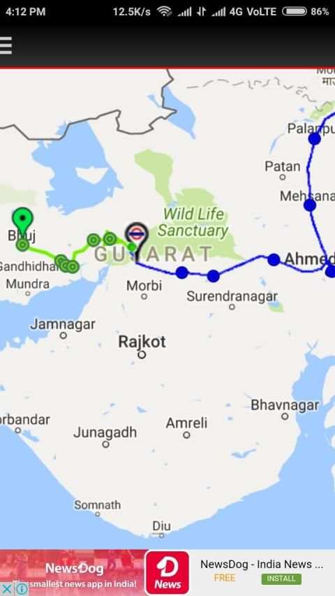 Live Location on Map - Indian Railway स्क्रीनशॉट 7