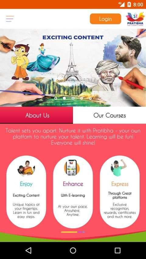 Pratibha - The Talent App स्क्रीनशॉट 28
