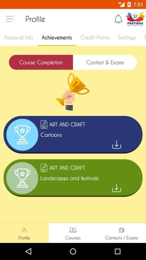 Pratibha - The Talent App स्क्रीनशॉट 19