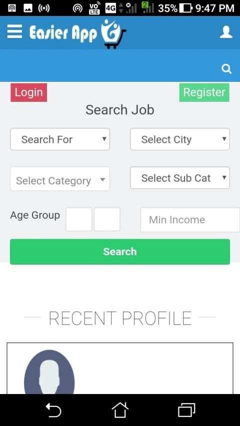 EasierApp स्क्रीनशॉट 1