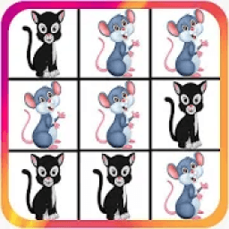 Tic Tac Toe Cartoon आइकन