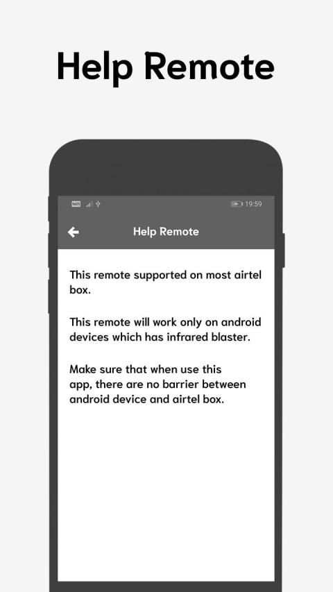 Remote For Airtel Box screenshot 1