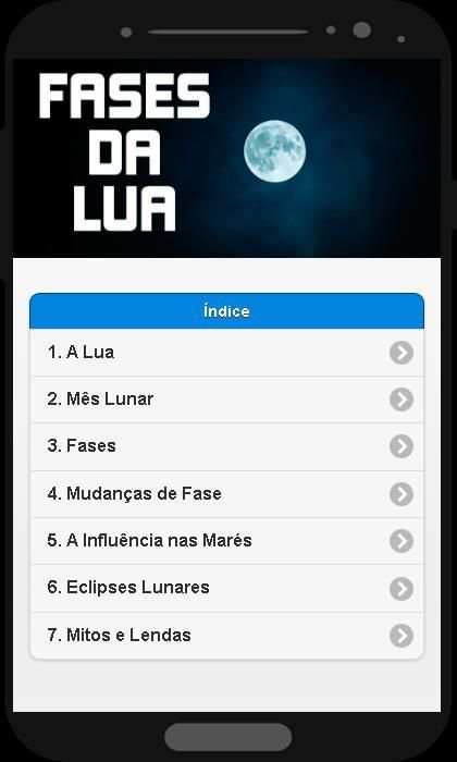 Fases da Lua 3 تصوير الشاشة