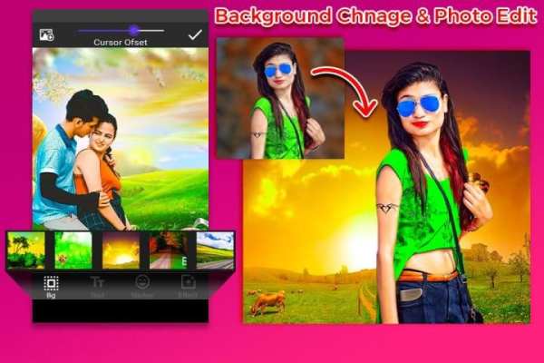 Girl Friend Photo Editor - Background Changer स्क्रीनशॉट 17