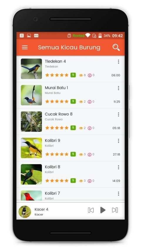 Kicau Burung Lengkap screenshot 2