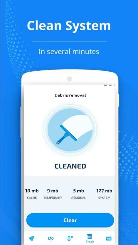 Rocket Cleaner - System Optimizer Pro screenshot 1