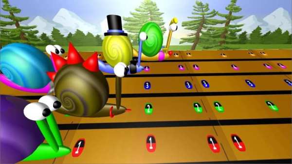 Turbo Snail Racing स्क्रीनशॉट 8