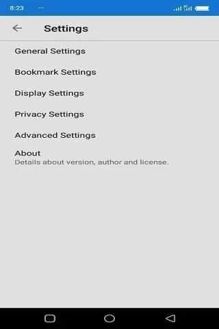 Cephel Browser screenshot 1