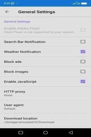 Cephel Browser screenshot 2