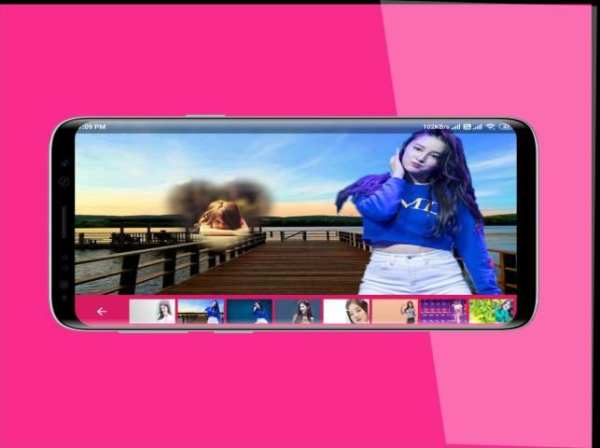 Momoland nancy Photo Frame Editor screenshot 4