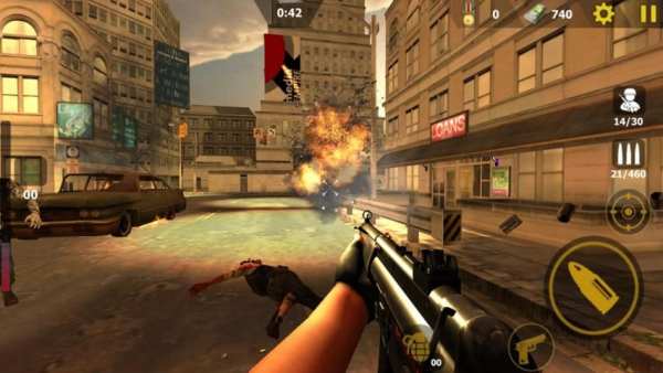 Zombie Dawn Chernobyl: Shooter 3D screenshot 2