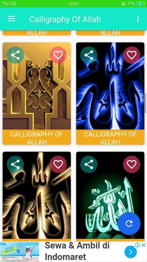 Calligraphy Of Allah screenshot 4