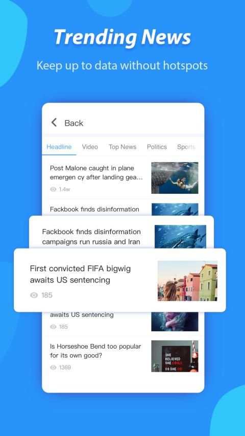 Turbo Browser: Private & Fast Download screenshot 7