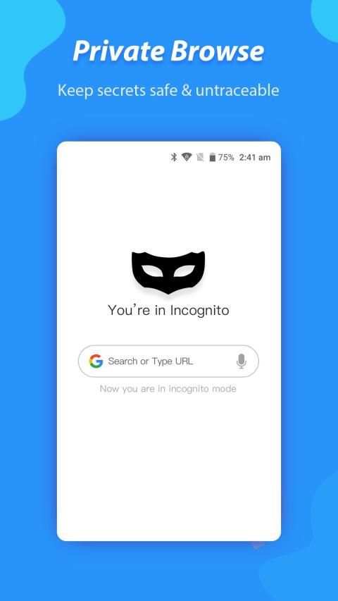 Turbo Browser: Private & Fast Download screenshot 4