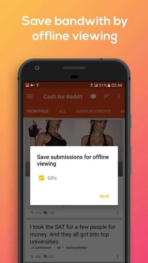 Reddit Reader - Read & Earn Bitcoin Cash + Crypto screenshot 2