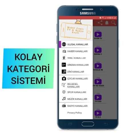 Mobil Canlı TV Ve Radyo - Mobile Live TV screenshot 4