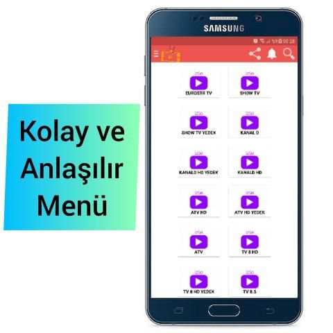 Mobil Canlı TV Ve Radyo - Mobile Live TV screenshot 1