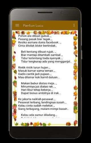 Kumpulan Pantun Terbaik скриншот 3