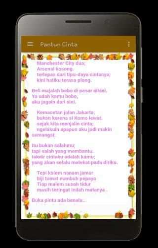 Kumpulan Pantun Terbaik скриншот 4