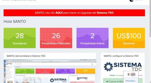TDC system screenshot 4