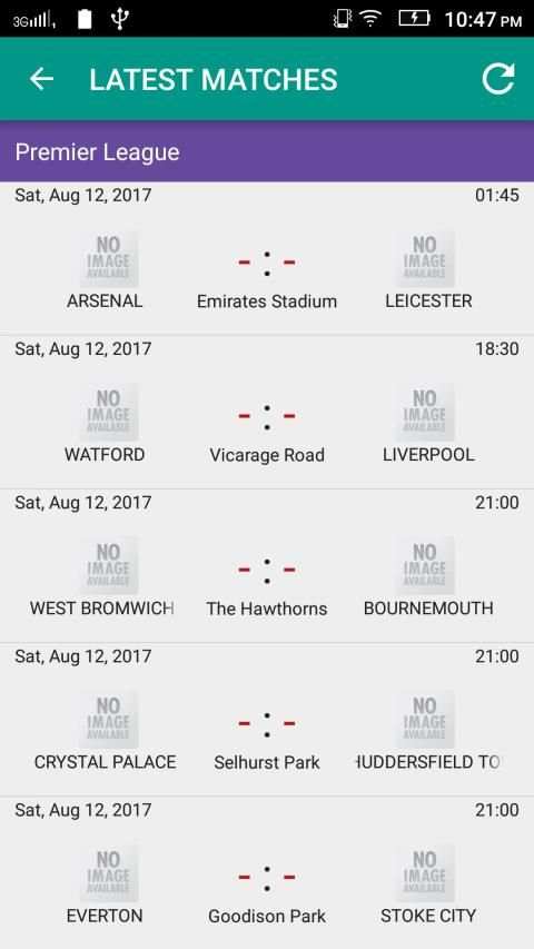 Football Live Scores screenshot 7