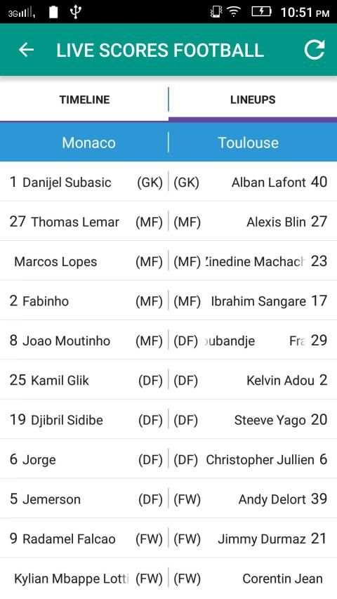 Football Live Scores screenshot 2
