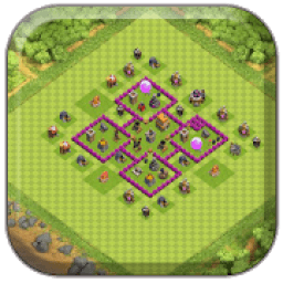 Town Hall 6 Farming Base COC आइकन