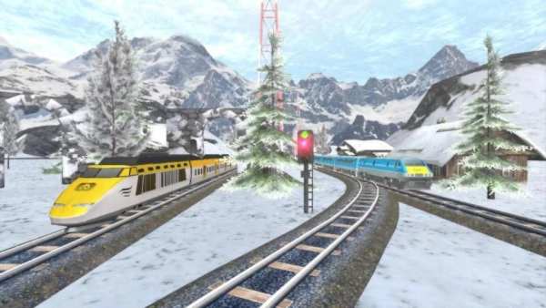 Euro Train Racing 3D स्क्रीनशॉट 6
