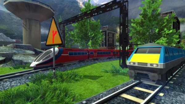 Euro Train Racing 3D स्क्रीनशॉट 2