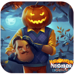 Hello crazy Neighbour Halloween alpha guide आइकन
