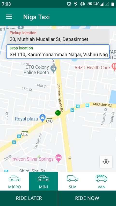 Niga Taxi screenshot 4