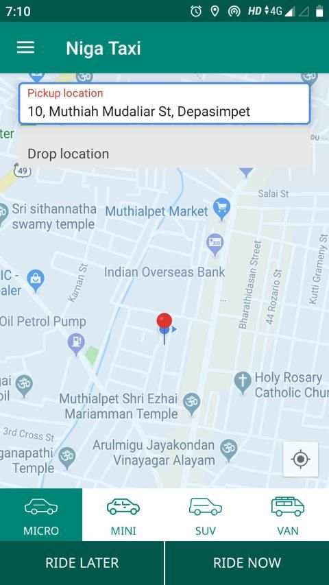 Niga Taxi स्क्रीनशॉट 5