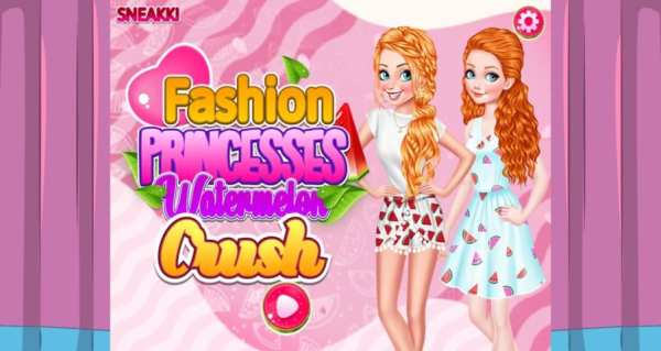 Fashion Princesses Watermelon Crush screenshot 3