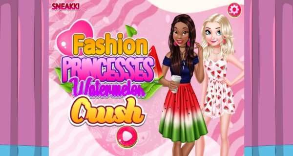 Fashion Princesses Watermelon Crush screenshot 12