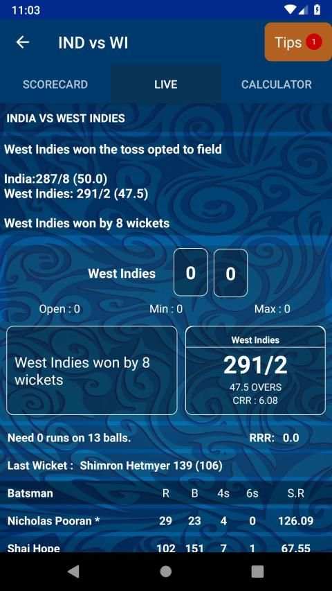 Cricket Lite स्क्रीनशॉट 2