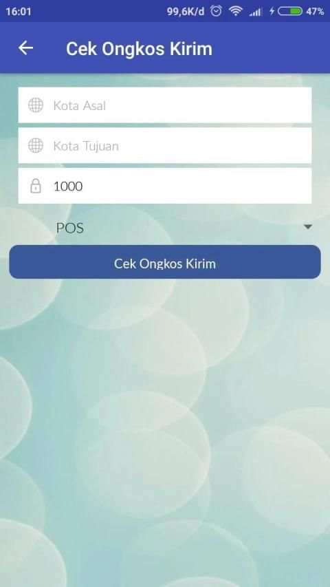 Cek Resi POS dan Ongkir screenshot 1