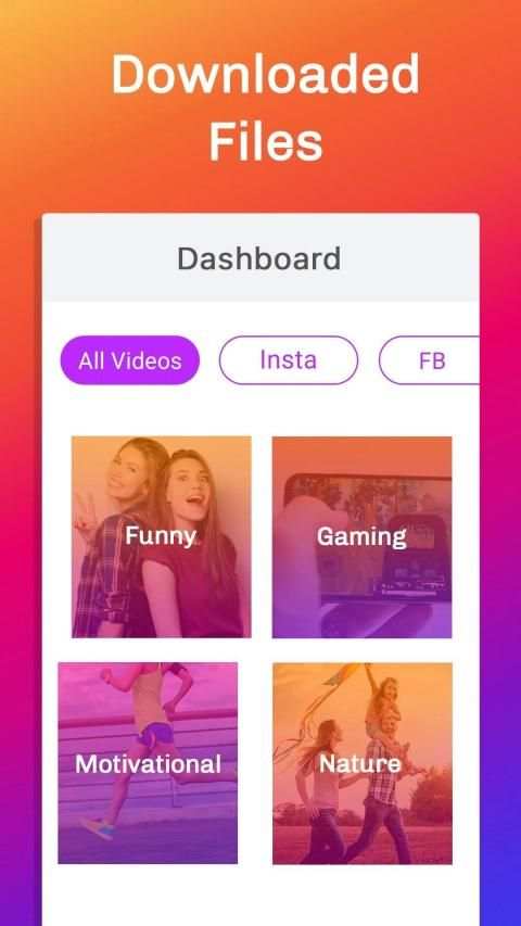 All Video Downloader with Status Saver & Insta DP स्क्रीनशॉट 1