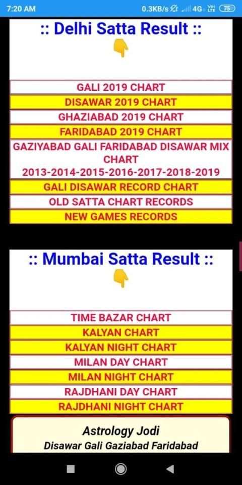 Satta sport screenshot 1