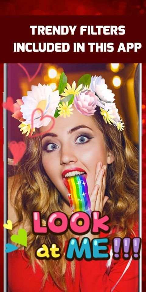 Love Camera selfie Photo Editor screenshot 5