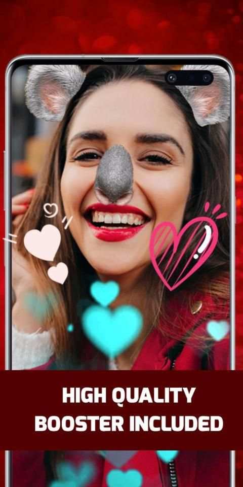 Love Camera selfie Photo Editor screenshot 4