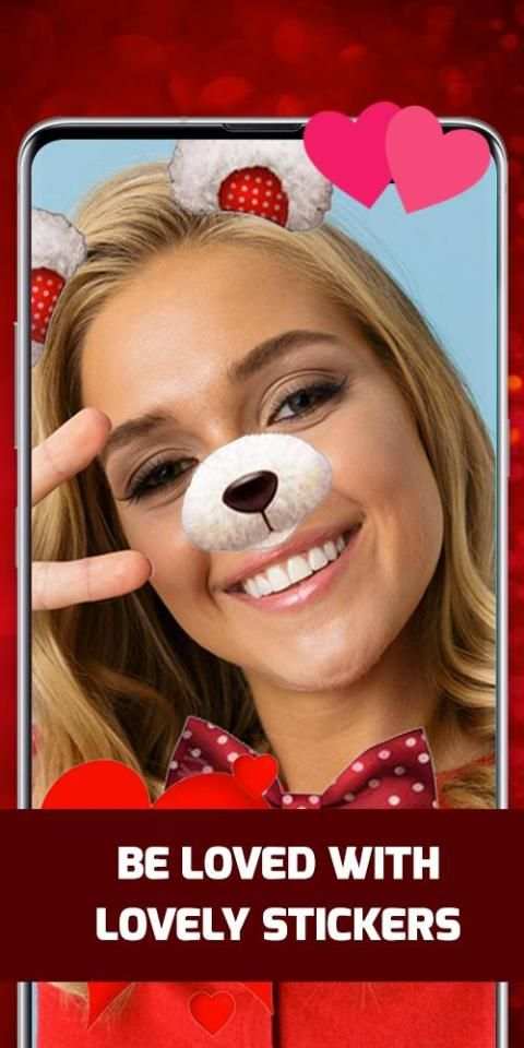 Love Camera selfie Photo Editor screenshot 2