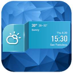 Rainy day weather app .