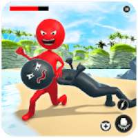 Beast Fighting Stickman: Beast Wrestling Game 2020