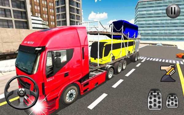City Coach Bus Transport Truck Simulator 2019 screenshot 8