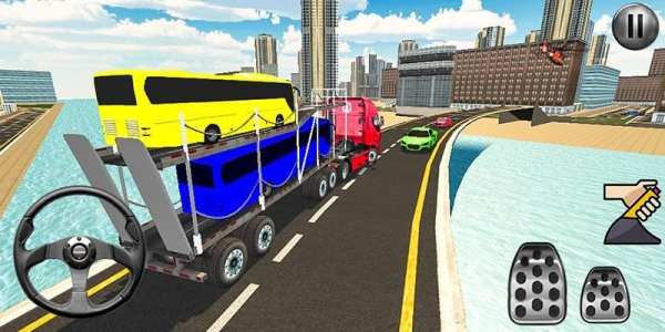 City Coach Bus Transport Truck Simulator 2019 screenshot 9