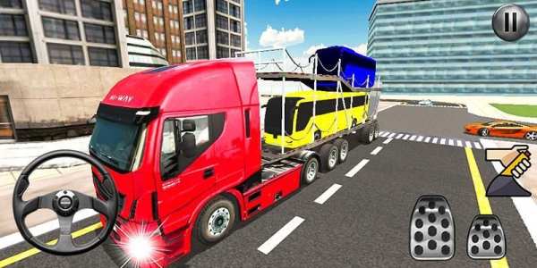 City Coach Bus Transport Truck Simulator 2019 screenshot 12