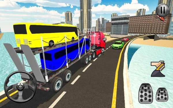 City Coach Bus Transport Truck Simulator 2019 screenshot 5